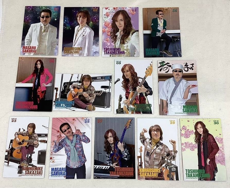 Amazon.co.jp: The Alfee 天地創造 2022春 トレカ 13枚 : おもちゃ