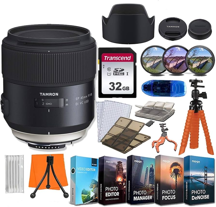 Amazon.com : Tamron SP 45mm f/1.8 Di VC USD Lens for Nikon F
