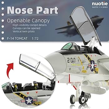 Amazon.com: NUOTIE US Navy F-14 Tomcat 1/72 Alloy Model VF-84