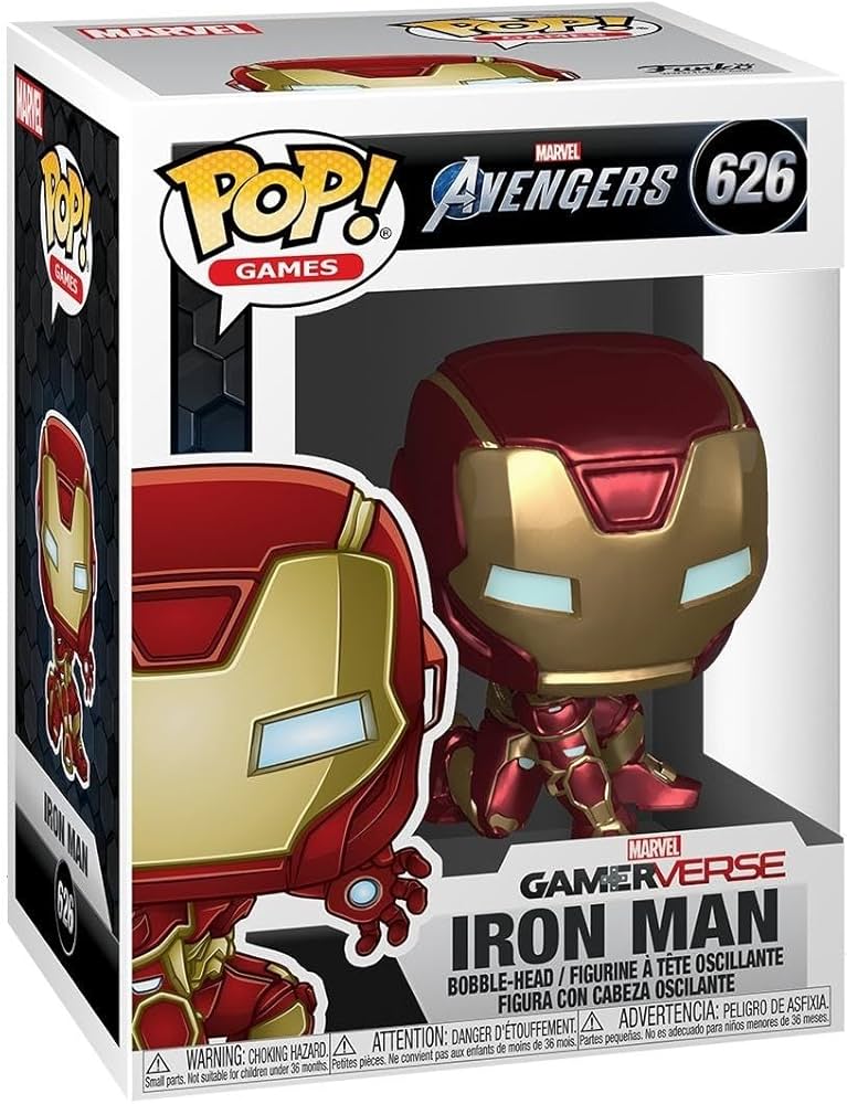 Amazon.co.jp: FUNKO POP! MARVEL: Avengers Game - Iron Man (Stark