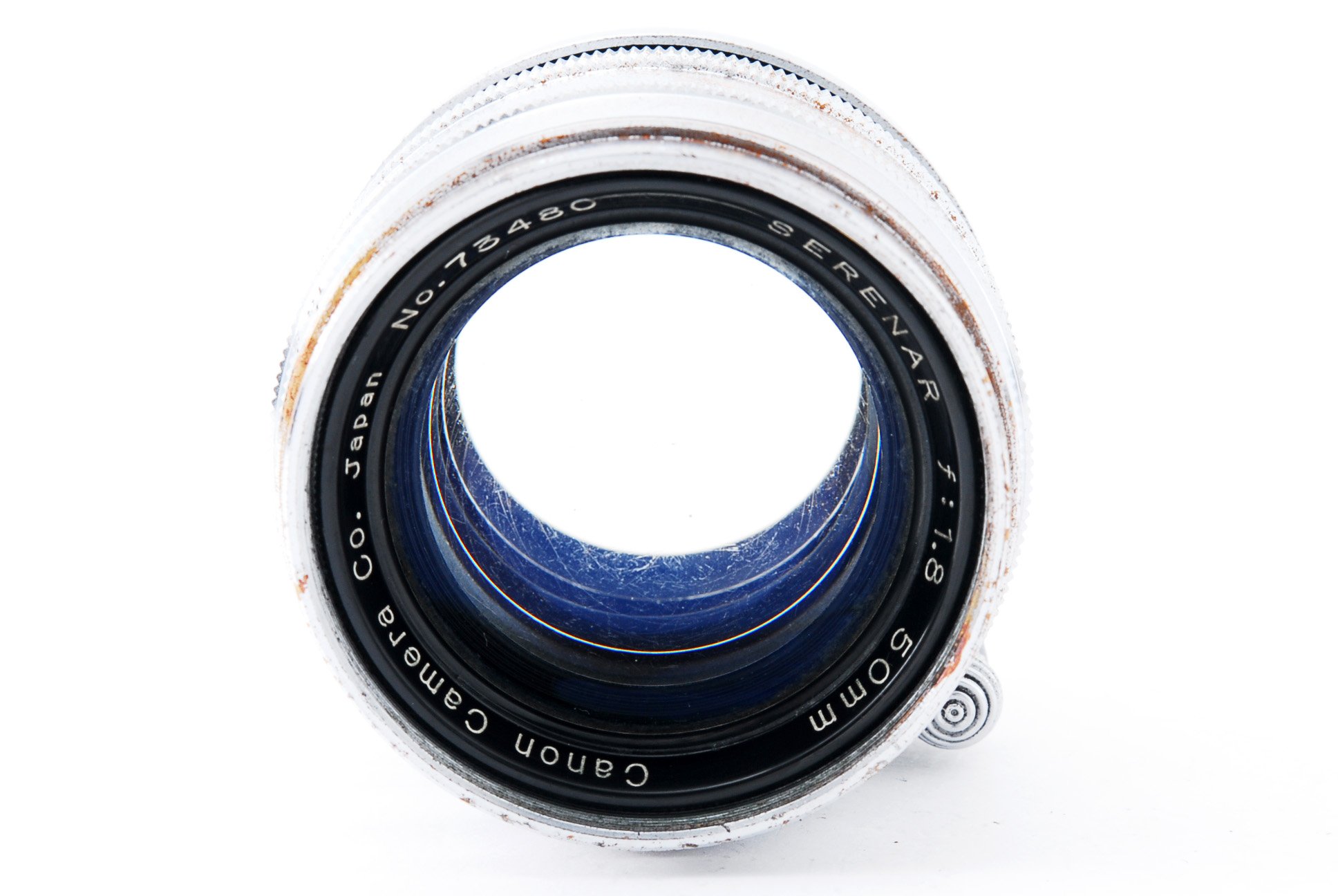 CANON LENS 50mm F1.8 キヤノン レンズ 50⁄1.8 Lマウント L39 フード