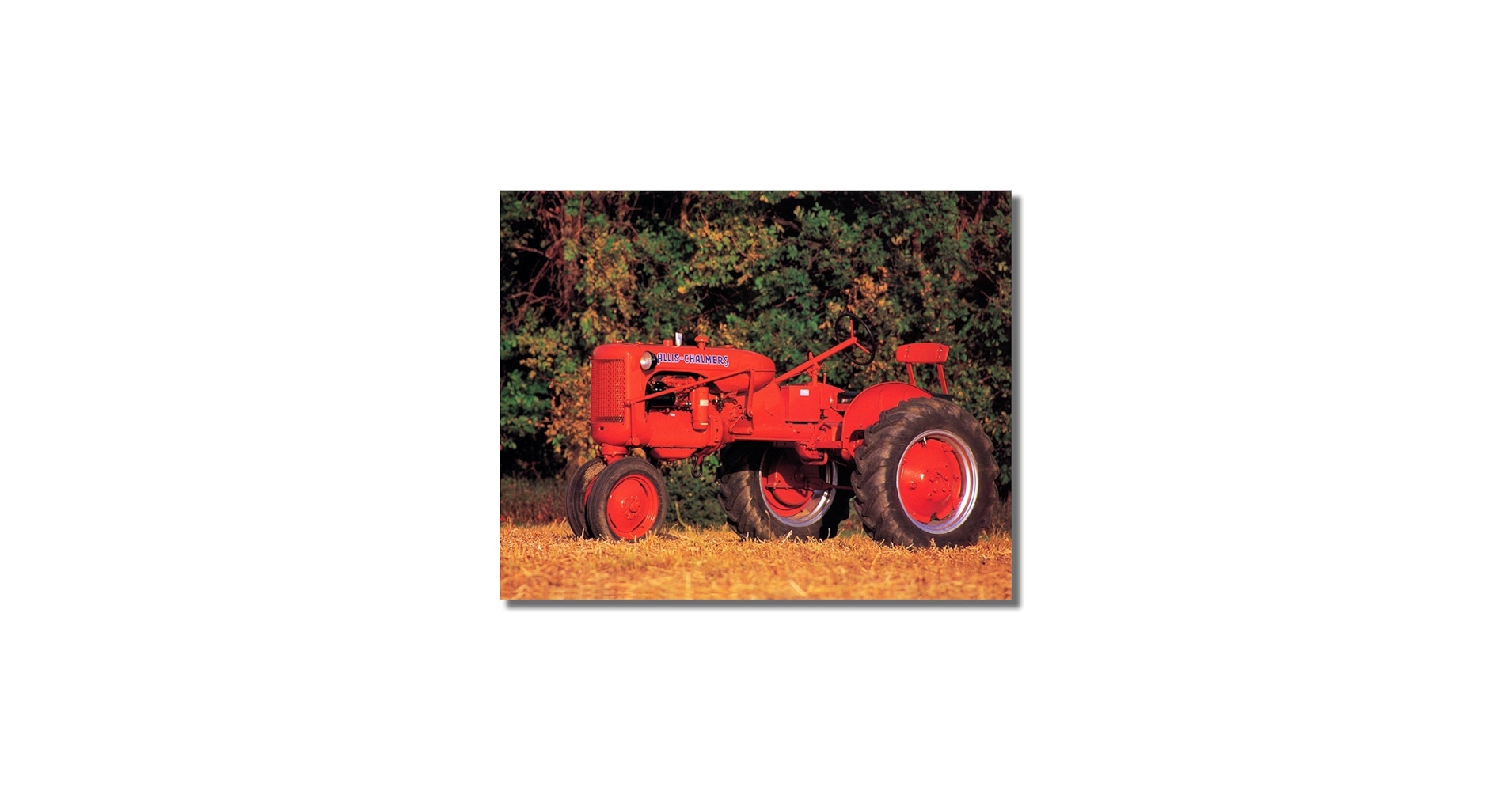 Amazon.com: 1948 Allis Chalmers Farm Tractor Wall Picture 16x20