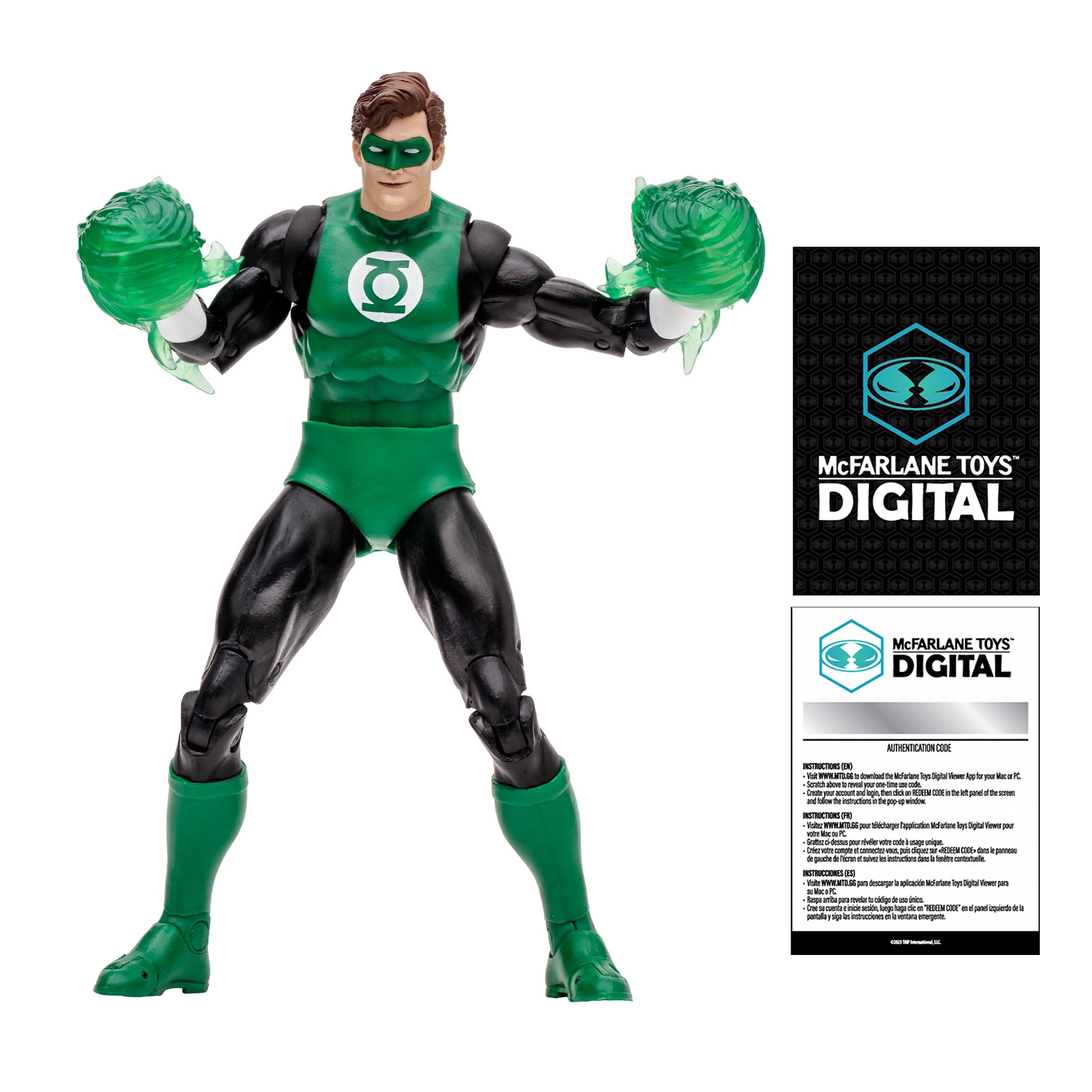Amazon.co.jp: McFarlane Toys - DC Direct Green Lantern (シルバー