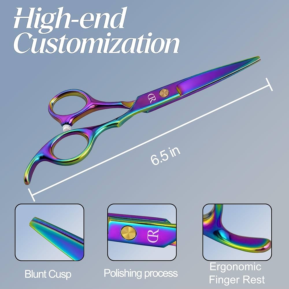 Amazon.com : Professional Hair Cutting Shears,6.5 Inch Barber hair