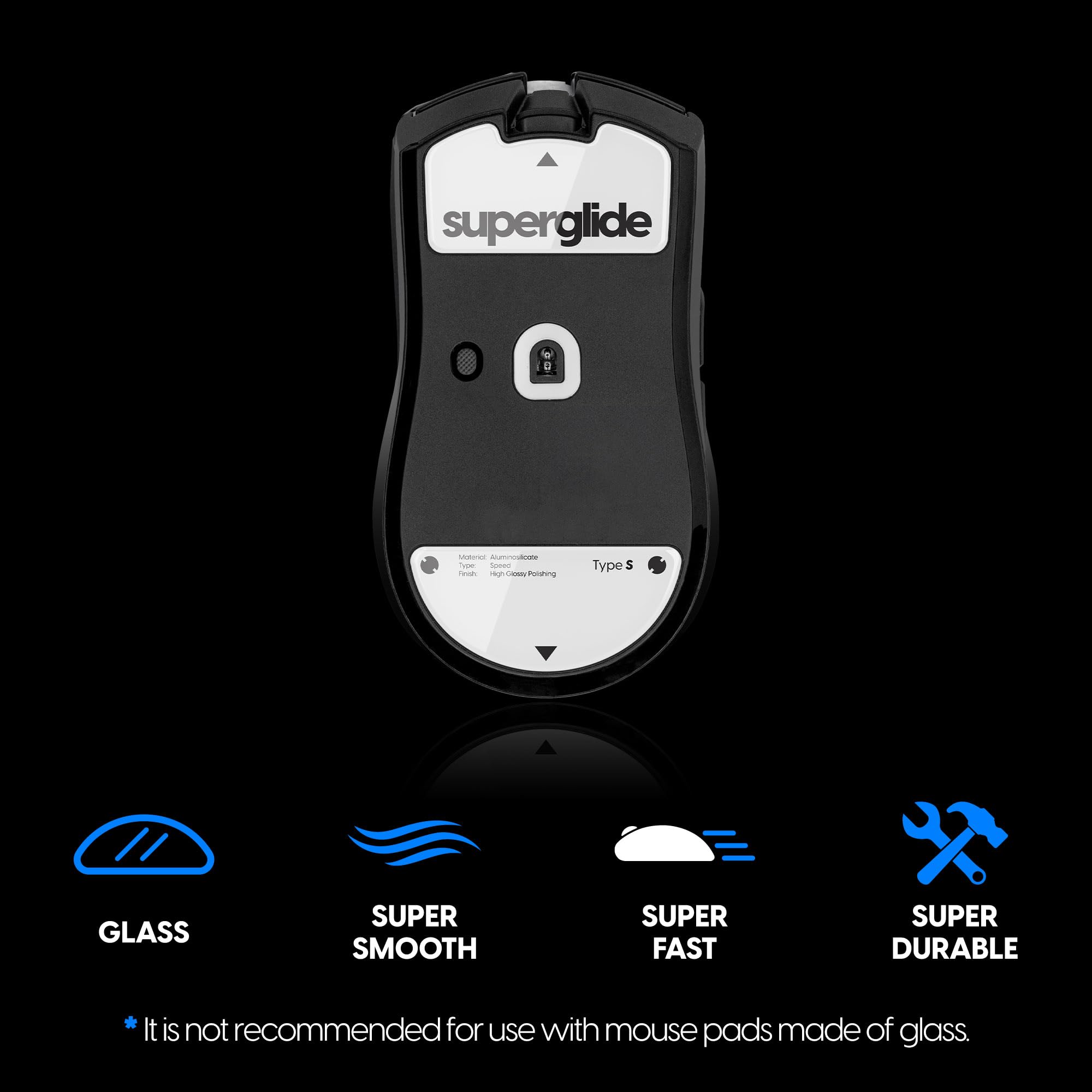 Amazon.co.jp: Superglide(Type S) マウスソール for Razer viper v3