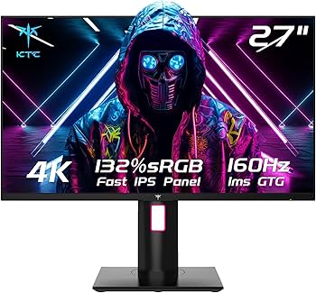 Amazon.co.jp: KTC 27インチ 4K UHD 144Hz ゲーミングモニター - 高速