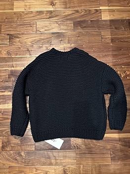 Amazon.co.jp: 2022AW WTAPS MEDIEVAL SWEATER ACRYLIC BLACK
