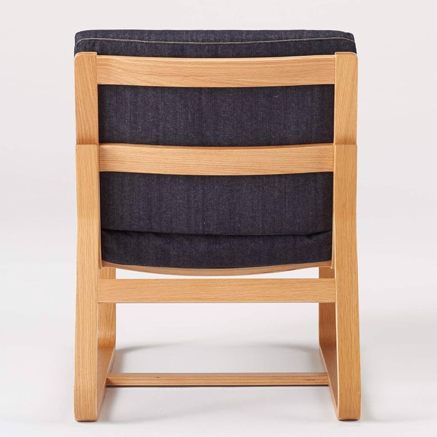 Amazon｜無印良品 綿デニムリビングでもダイニングでもつかえるソファ