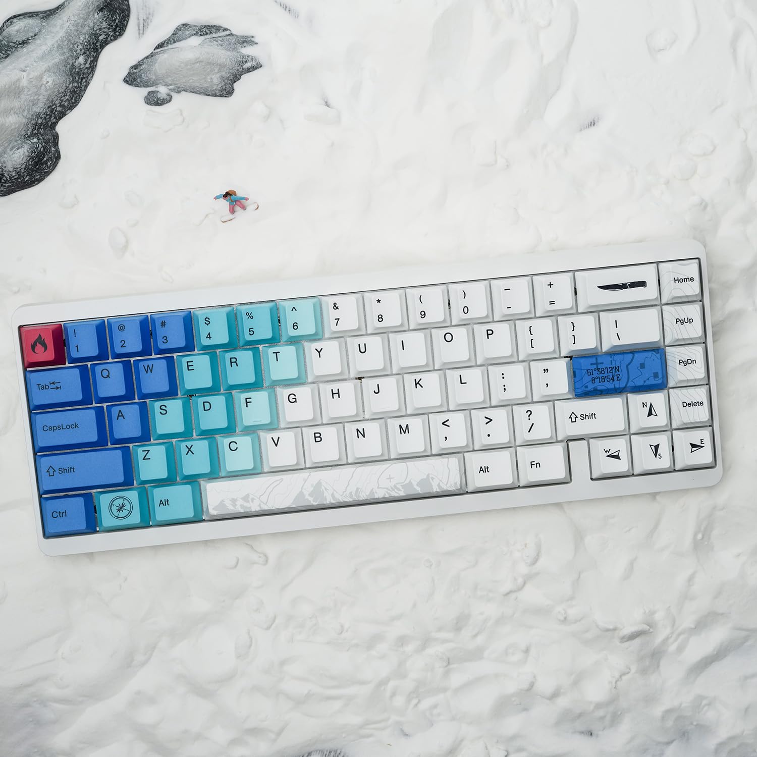 Amazon | Mechkeys VARMILO Muse65 ゲーミングキーボード、CNC加工