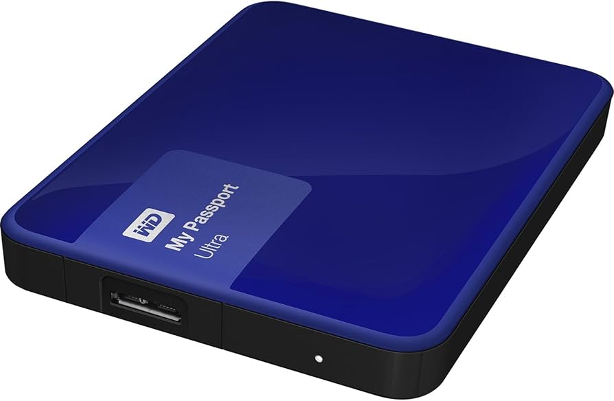 Amazon.com: WD 2TB Blue My Passport Ultra Portable External Hard