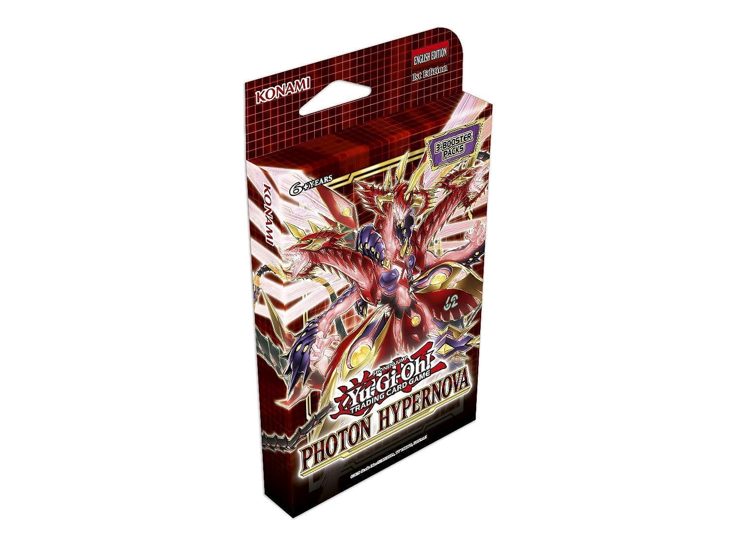 Amazon.com: YU-GI-OH! Photon Hypernova - Special 3-Pack Tuckbox