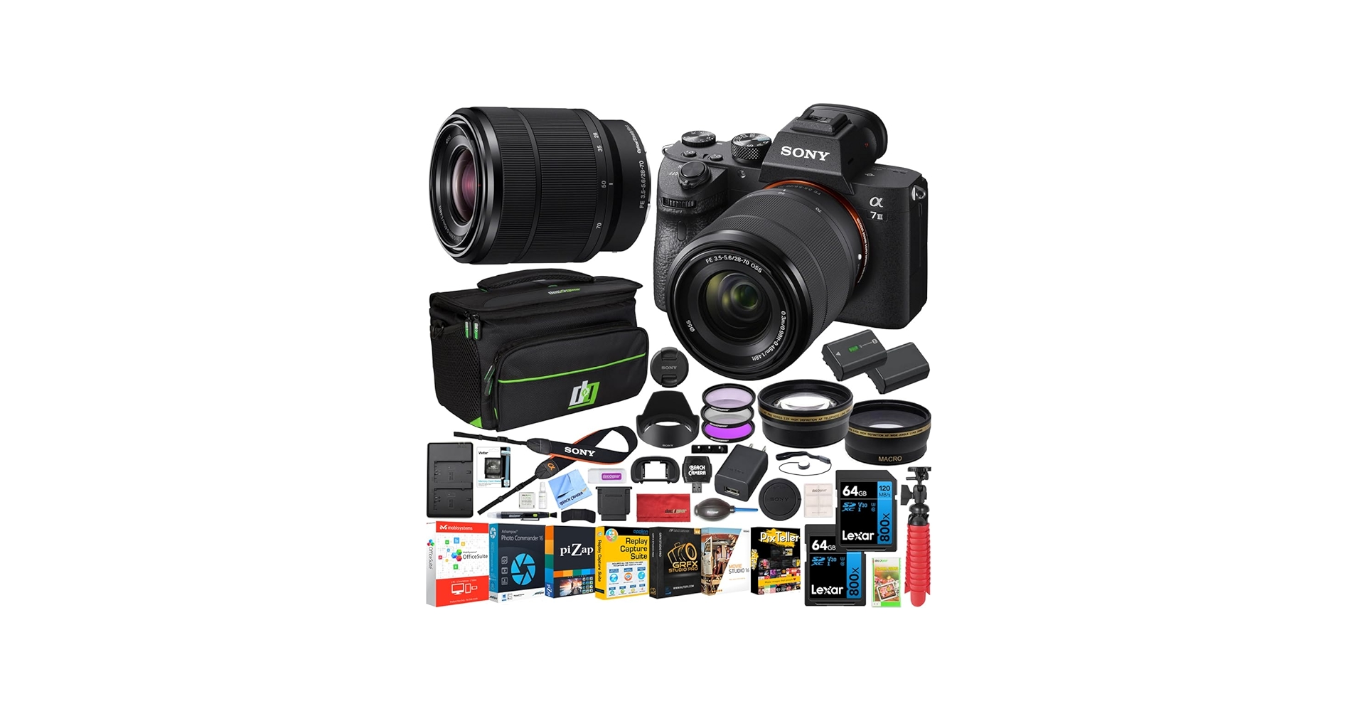 Amazon.com : Sony a7III Full Frame Mirrorless Camera with FE 28