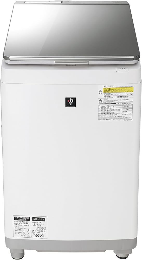 Amazon.co.jp: シャープ 超音波ウォッシャー搭載 タテ型洗濯乾燥機