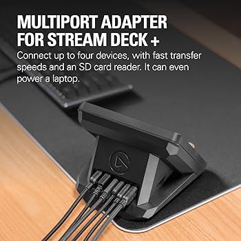 Amazon.com: Elgato USB Hub – For Stream Deck +, 2 USB-C Ports/2