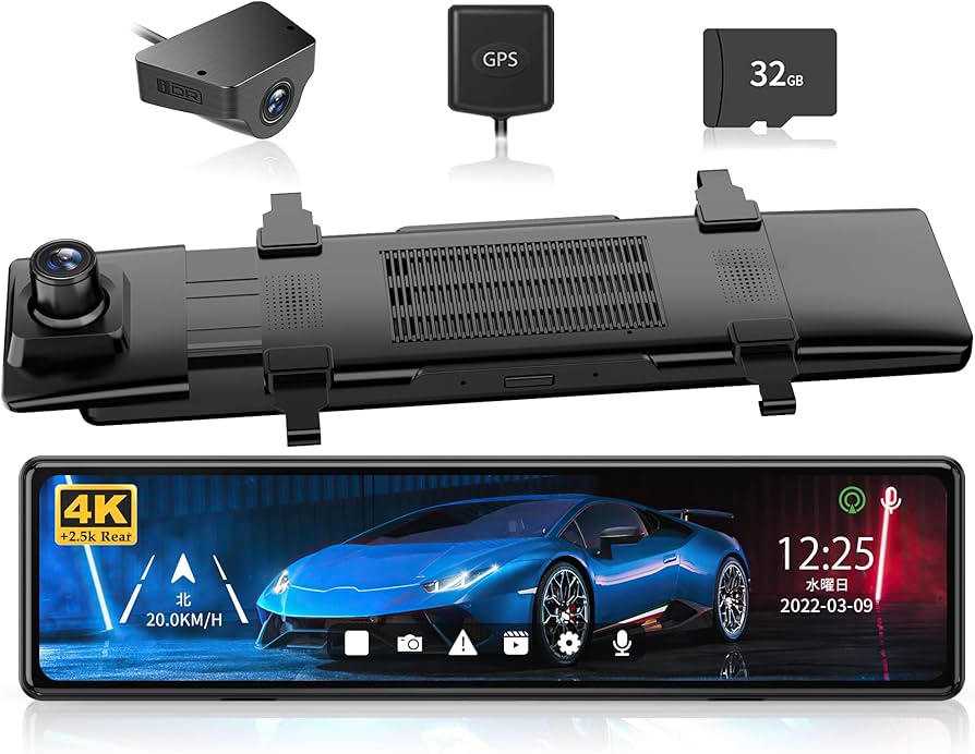 Amazon.co.jp: REDTIGER T27 ドライブレコーダー ミラー型 4K ドラレコ