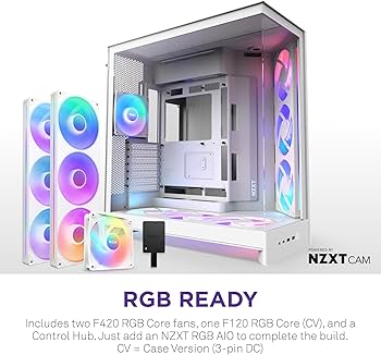 Amazon.com: NZXT H9 Flow RGB+ (2025) – Dual-Chamber ATX Mid-Tower