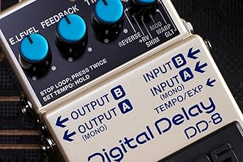 Amazon.com: BOSS Digital Delay Guitar Effects Pedal (DD-8