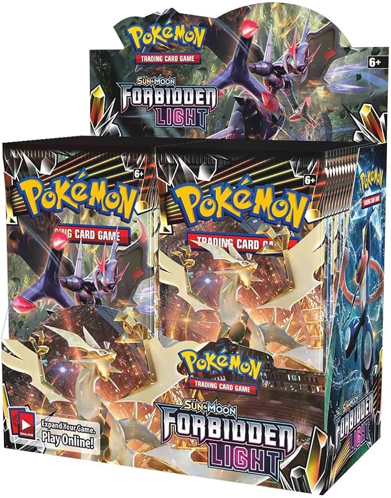 Pokemon TCG: Sun & Moon Forbidden Light Booster Sealed Box