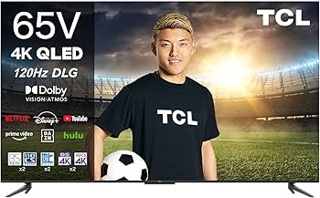 Amazon | 【Amazon.co.jp 限定】TCL テレビ 65V型 4K 量子ドット