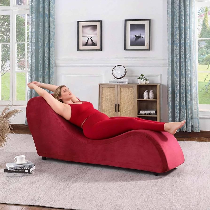 Amazon.com: KORZEY Chaise Lounge Chair, Ergonomic Chair for