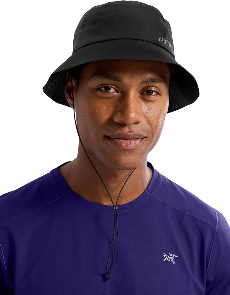 Amazon.com: Arc'teryx Sinsolo Bucket Hat - Redesign | Black, Small