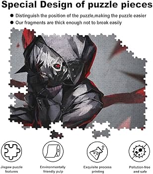 Amazon.co.jp: 東京喰種トーキョーグール (2) ジグソーパズル 木製の