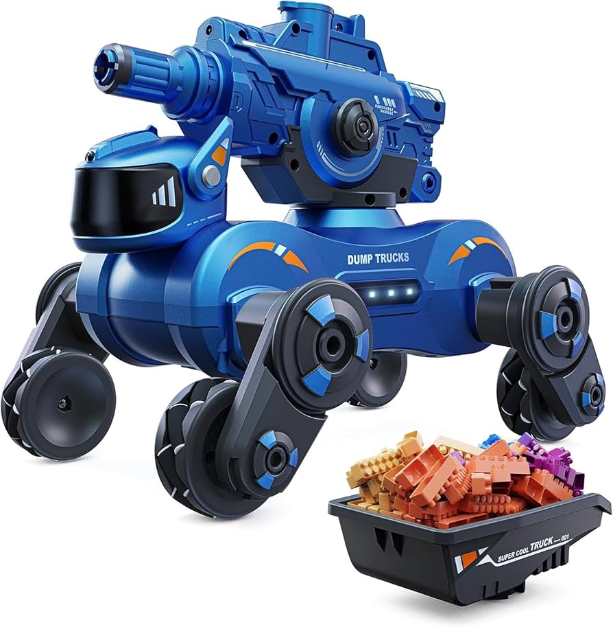 Amazon.com: Veeniix V994 Robot Dog Toys, RC Stunt Car with Loading