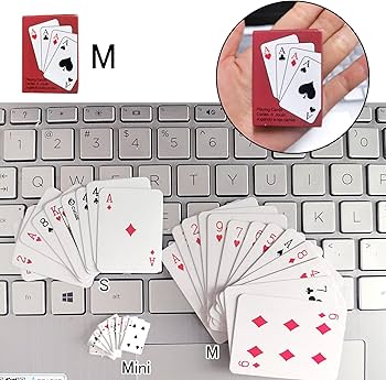 Amazon.co.jp: DY.2ten 54枚 トランプ ミニトランプ 5.5*4.5(cm) 2個