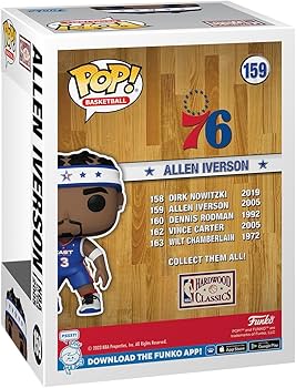 Amazon | Funko POP! NBA アレン・アイバーソン IN 2005 ALL STAR