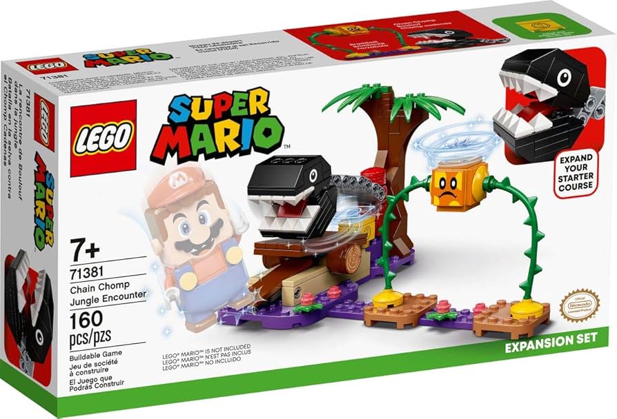 Amazon.com: LEGO Super Mario Chain Chomp Jungle Encounter