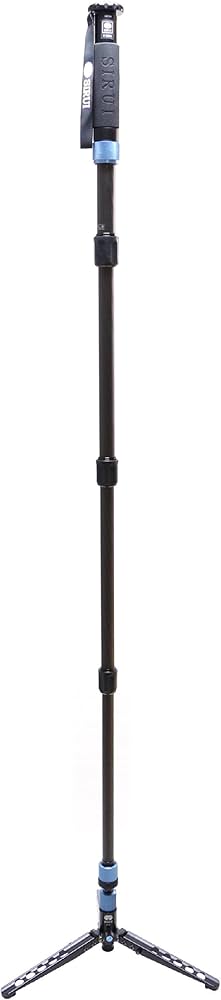 Amazon | SIRUI 脚のみ マルチファンクションビデオ一脚 カーボン 4段