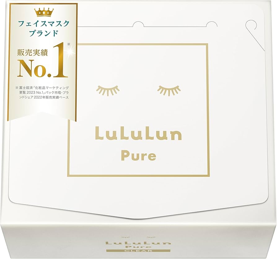 Amazon.co.jp: LULULUN(ルルルン) ルルルンピュア 32枚入り フェイス