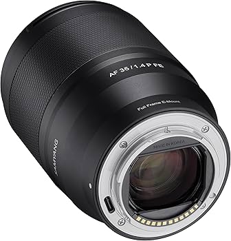 Amazon.com : Samyang AF 35mm F1.4 FE Standard Lens for Sony E