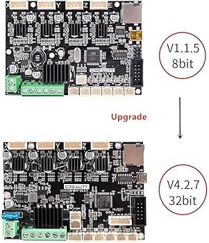 Amazon.co.jp: Creality 3dプリンター 静音マザーボード V4.2.7 32Bit