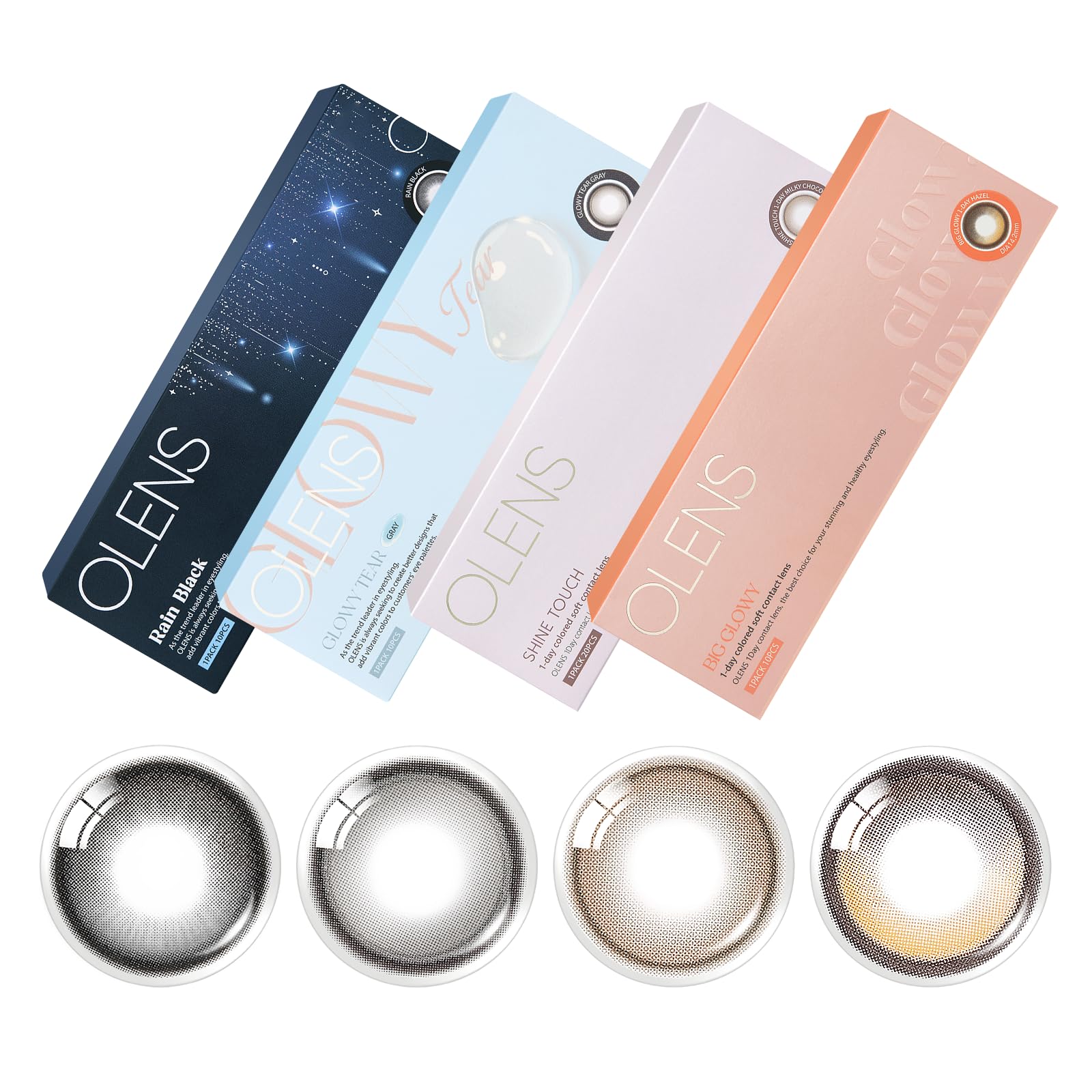 Amazon | [公式ストア] OLENS 1day 10枚入 水光カラコン MEOVV