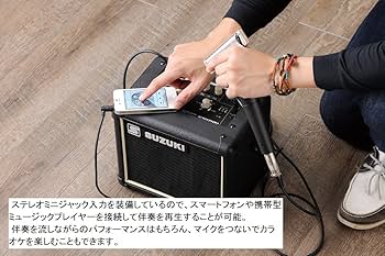Amazon | SUZUKI スズキ 多目的アンプ SPA-03 | キーボードアンプ
