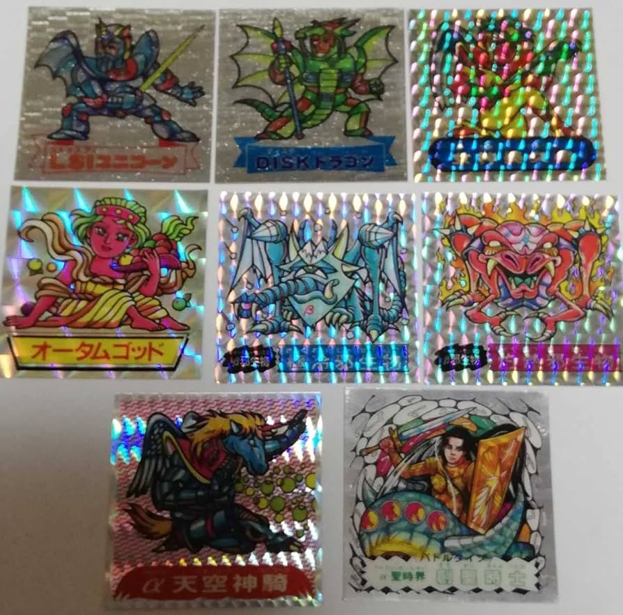 Amazon.co.jp: レア ドキドキ学園 シール AQ ビックリマン マイナー