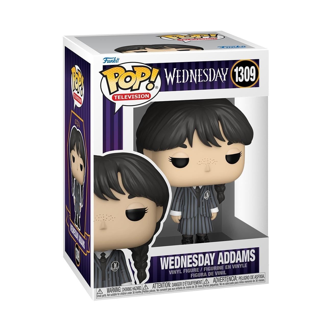 Amazon | Funko Pop! Tv Wednesday Addams Netflix #1309 Vinyl Figure