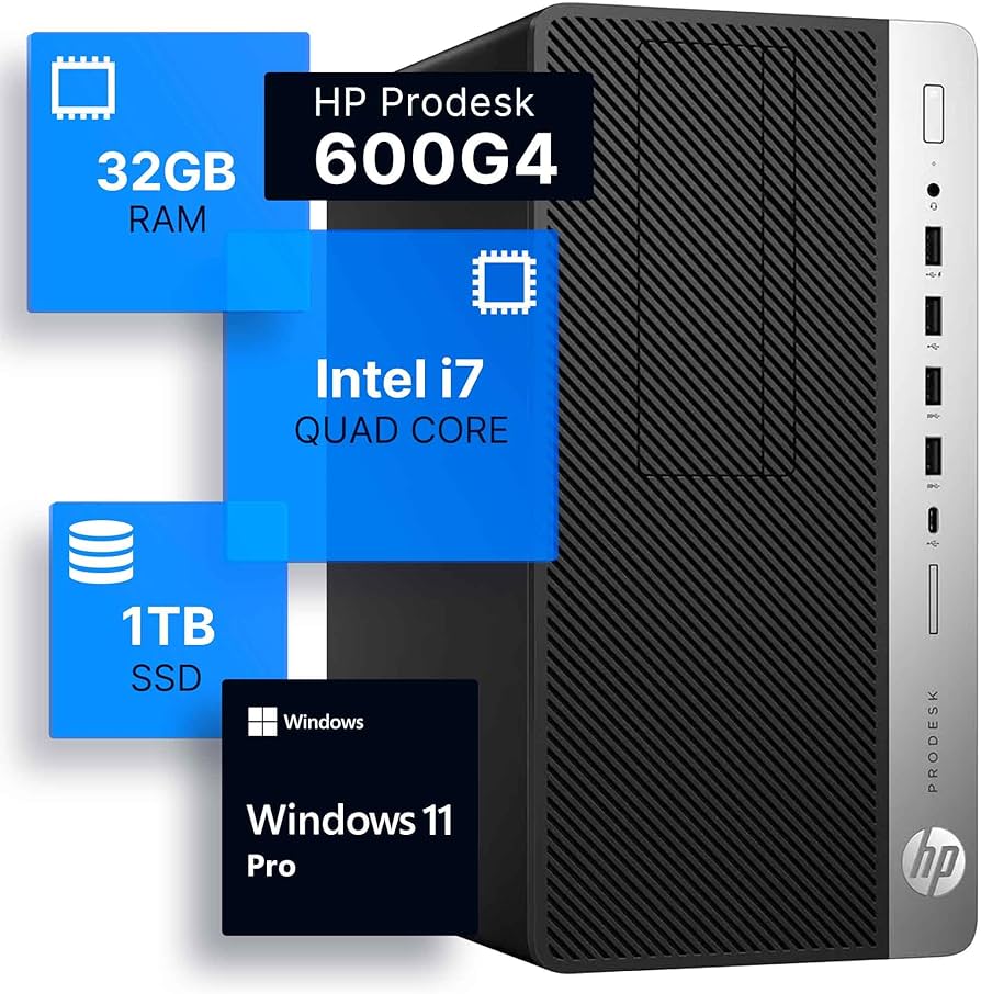 Amazon.com: HP ProDesk 600G4 Tower Desktop Computer | Intel i7
