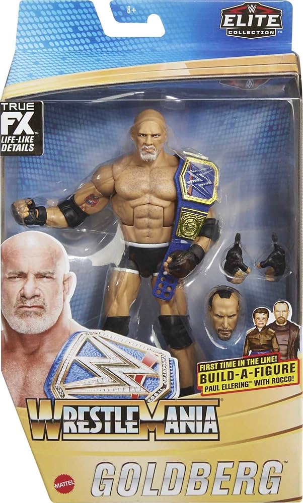 Amazon.com: WWE Action Figures, WWE Goldberg Ultimate Edition Fan