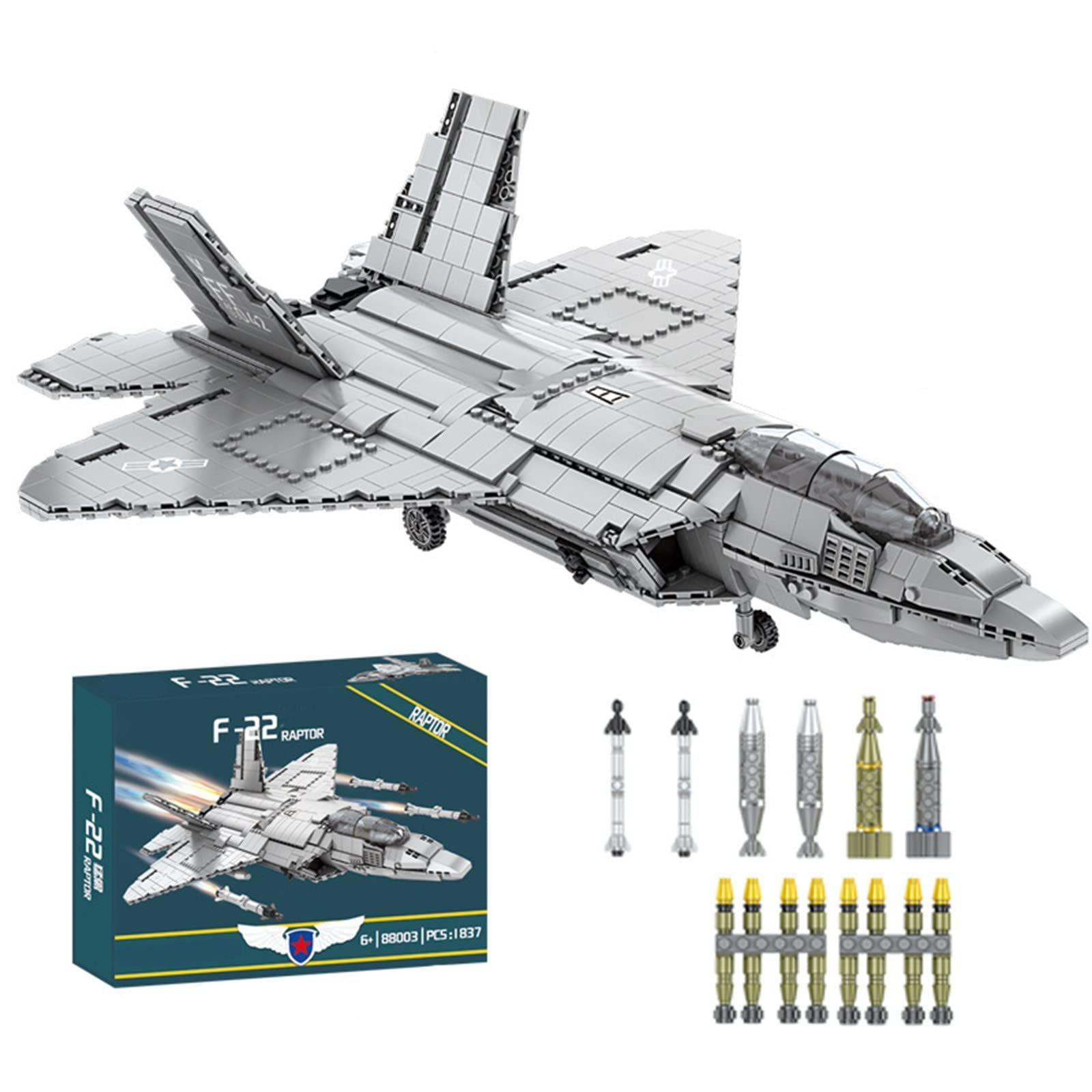 Amazon.co.jp: 航空機ビルディングセット戦闘機ビルディングブロック