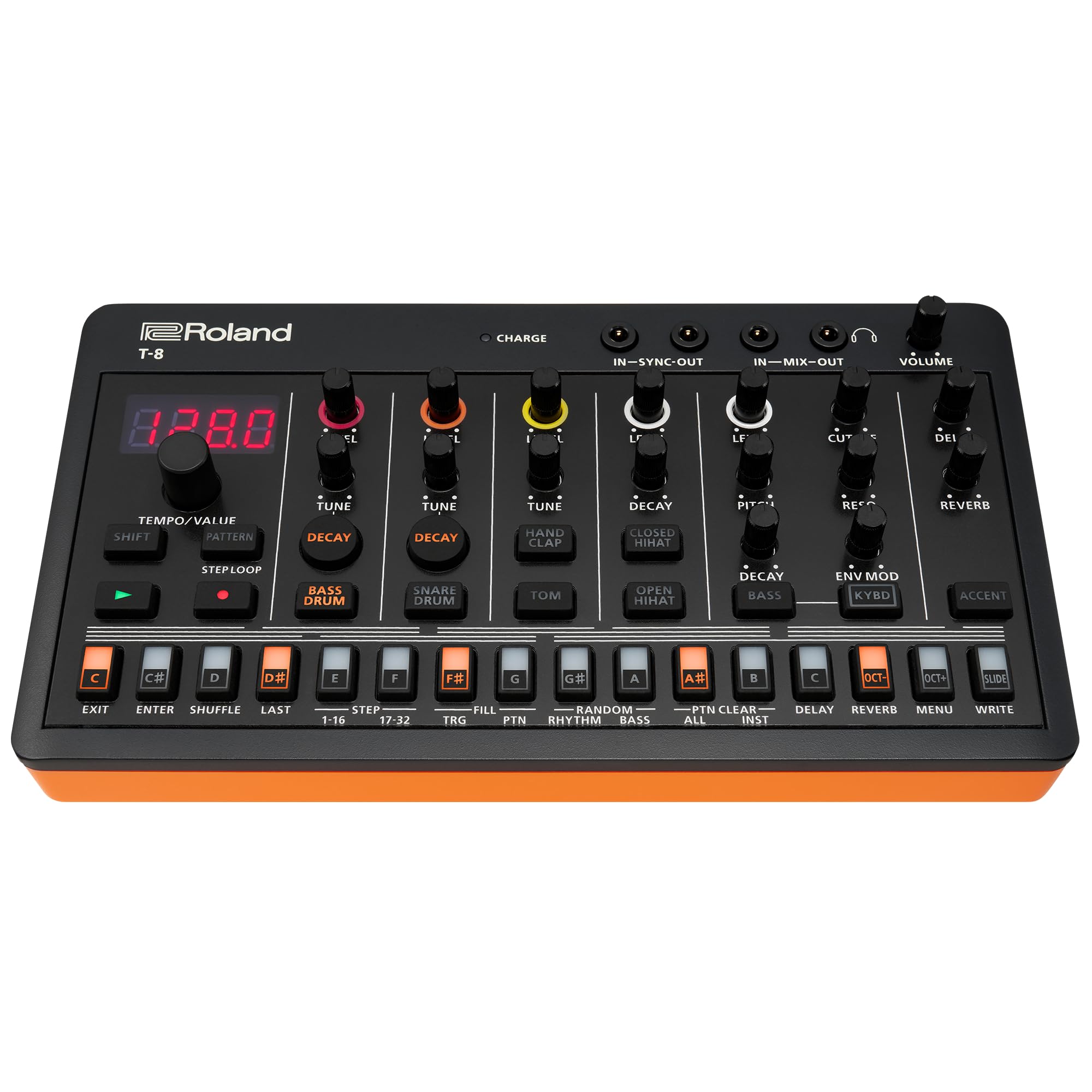 Amazon.com: Roland AIRA Compact T-8 BEAT MACHINE | Ultra-Portable