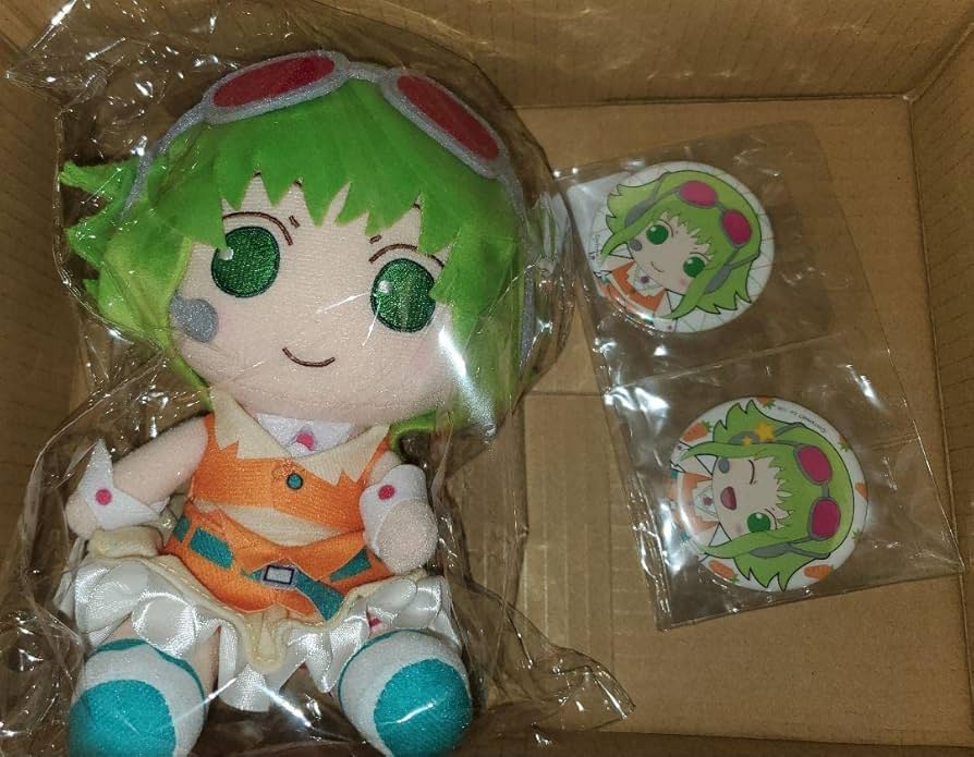 Amazon.co.jp: GUMI おすわりマスコット 缶バッジ AHSストア限定