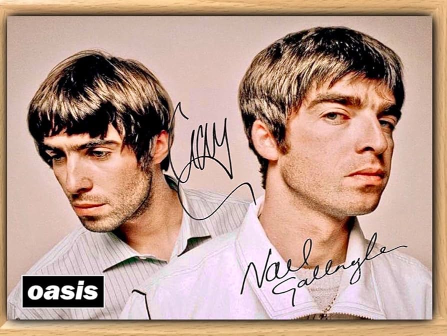Amazon.co.jp: oasis リアムギャラガー ノエルギャラガー フレーム付き