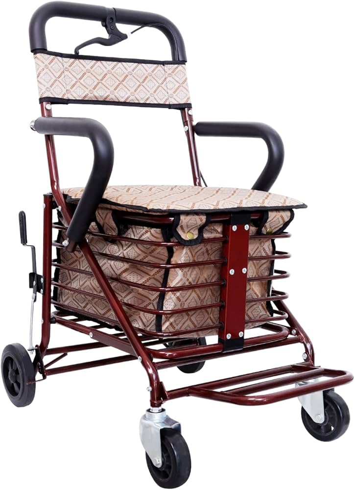 Amazon | Lefeke シルバーカー 手押し車 高齢者 老人用手押し車