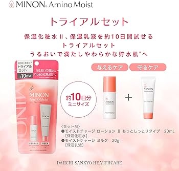 Amazon | 【Amazon.co.jp限定】 ミノン アミノモイスト トライアル