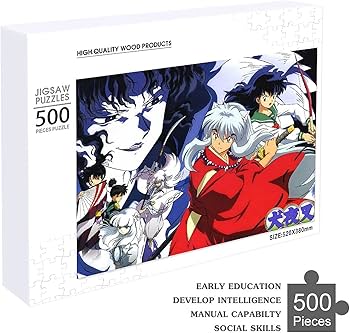 Amazon | 500/1000ピース 犬夜叉 ジグソーパズル 面白い 木のパズル