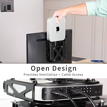 Amazon.co.jp: VIVO モニター背面 VESA マウント Mac Mini CPU用 2010