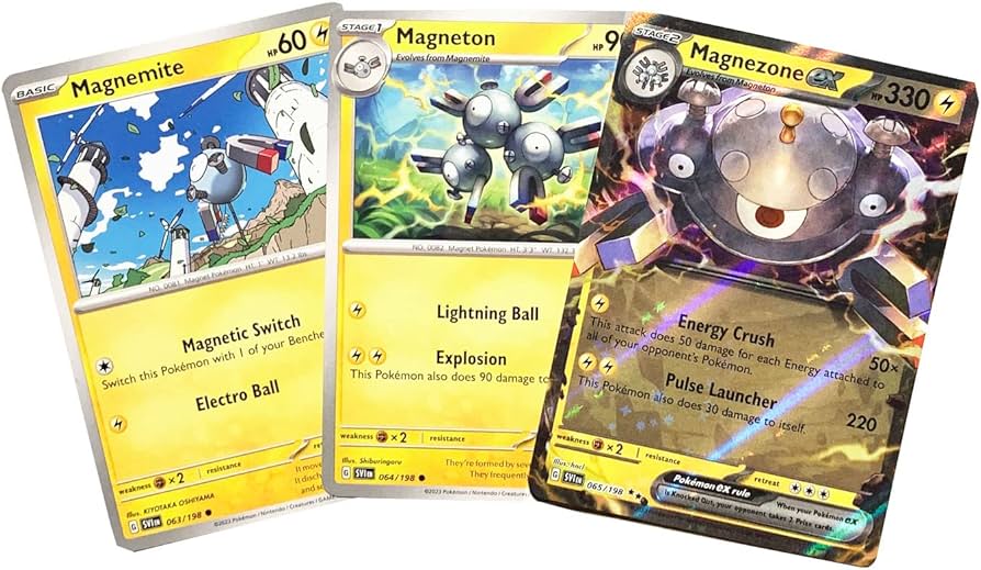 Magnezone ex 065/198 - Scarlet & Violet - Pokemon Evolution 3 Card
