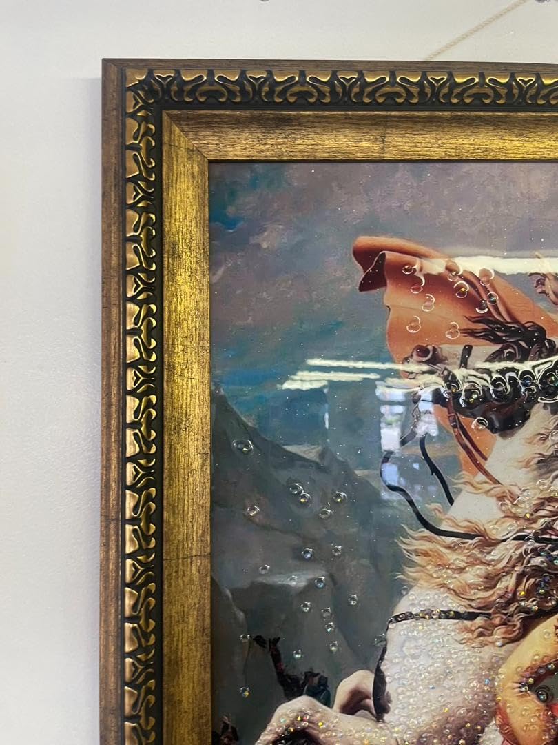 Amazon.co.jp: 水晶絵 ルイダヴィッド「ナポレオン」 アートパネル